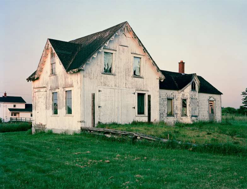 Photographer Mark Marchesi of South Portland, "Vacant House Grosses Croques."