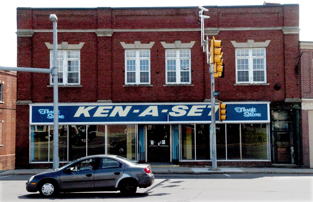 The former Ken-A-Set building at 1 College Ave. in downtown Waterville was bought recently by a Massachusetts businessman who plans to turn it into a microbrewery, pub and nightclub.