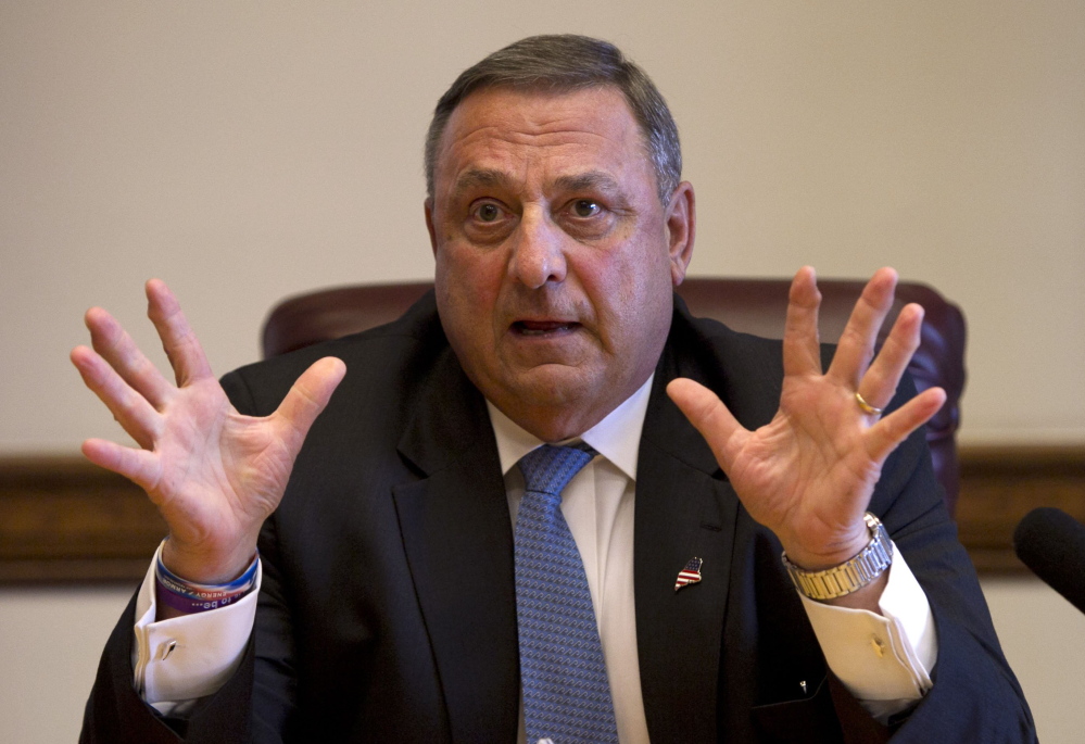 Gov. LePage continues to repeats the myth of black criminality to justify the toxic racial attitude that is keeping people from moving to and investing in Maine.