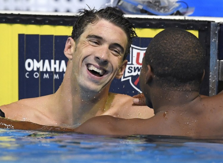 No matter what the results are in Rio de Janeiro, Michael Phelps will leave there a happy man. He's in love with swimming again, he's reconciled with his father and dealt with a drinking problem, and has a fiancee and a young son.