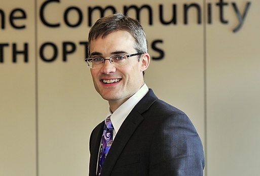 Community Health Options CEO Kevin Lewis, shown in 2013, says the co-op paid $2 million into a risk program in 2014, but received nothing under the program for the costs it incurred in 2015. 