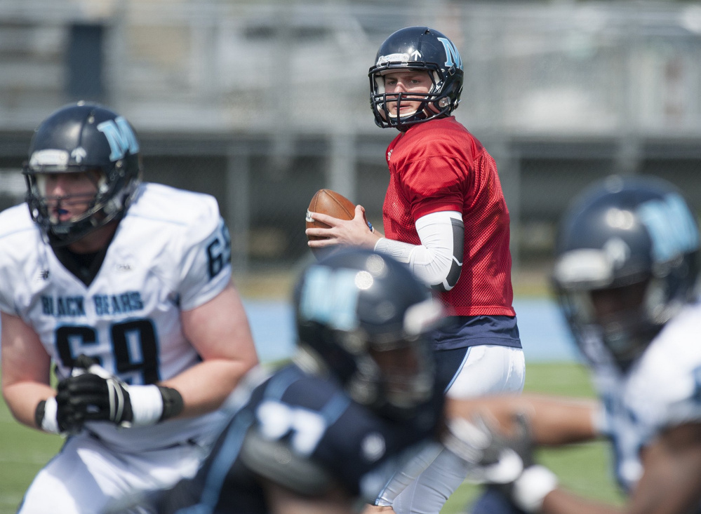 Dan Collins will guide the UMaine offense at Connecticut after winning the quarterback job in preseason.