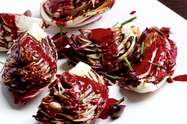 This radicchio salad is as tasty and healthful as it is out of the ordinary.