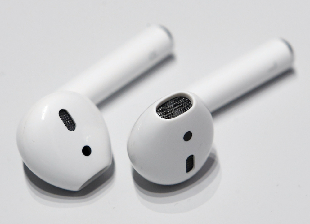 Apple's new wireless AirPods will sell for $160 starting Sept. 16.