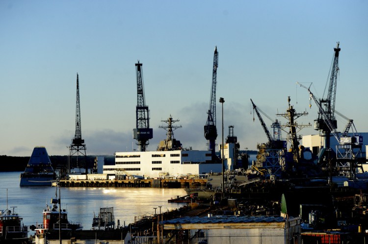 Bath Iron Works is one of only two shipyards in the United States that builds destroyers for the Navy.