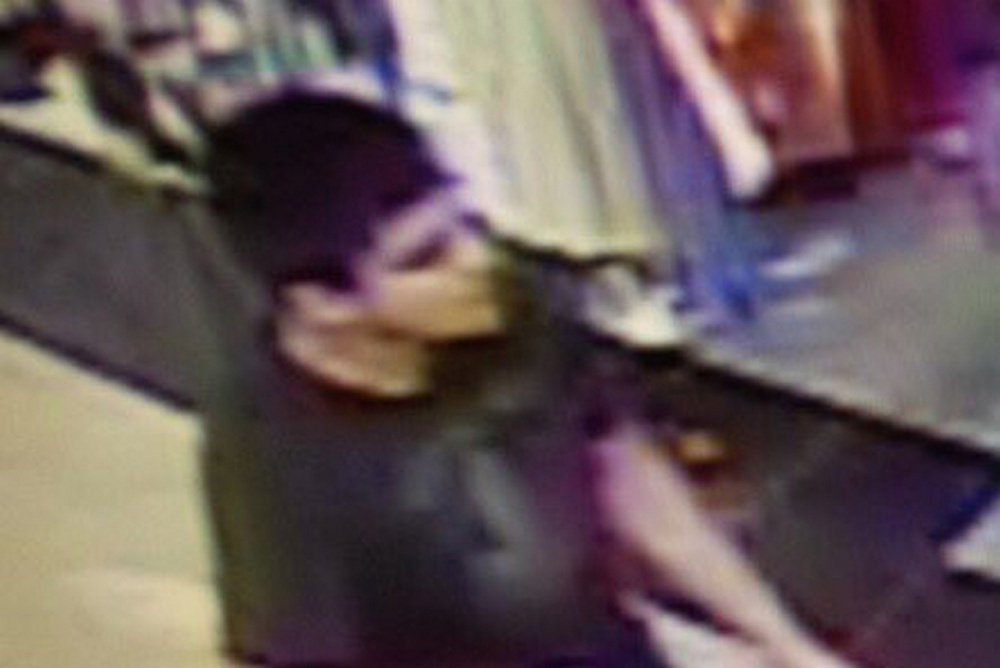 This video image provided by Skagit County Department of Emergency Management shows a suspect in the shooting that killed five people Friday night at the Cascade Mall in Burlington, Wash.
