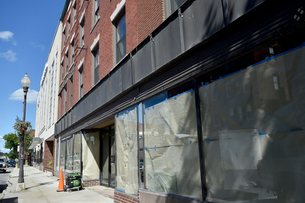 The Levine's building at 9 Main St. in Waterville, seen Friday, is scheduled to be torn down, and the site could become the location of a boutique hotel.
