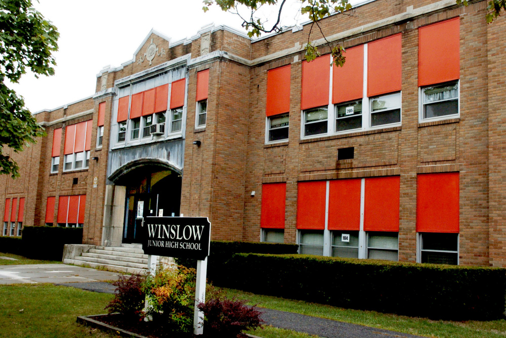 Stephen Blatt Architects, based in Portland, has been selected to devise a plan to move Winslow Junior High School students into other renovated town schools so that the current junior high building, built in 1928, can be torn down.