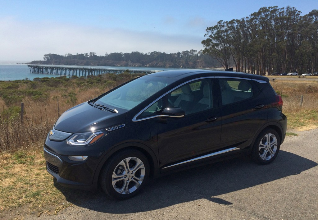Chevrolet's new Bolt EV can go 238 miles on a single charge, according to the EPA. 