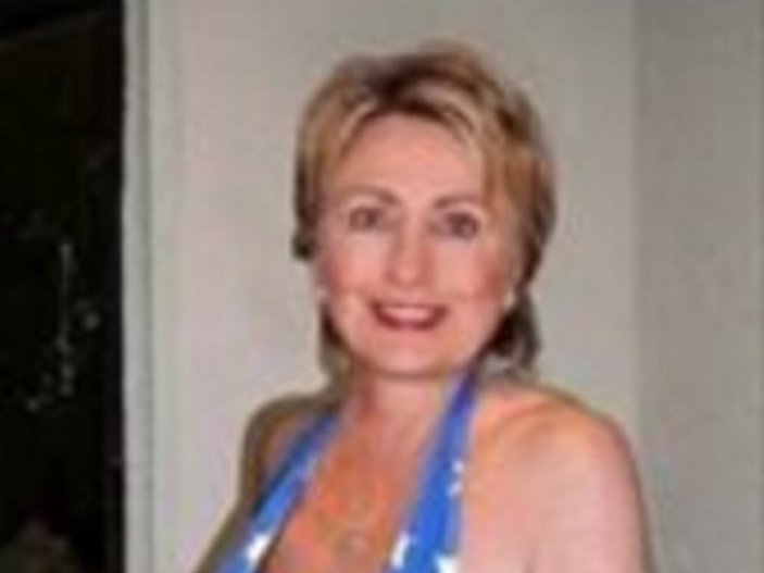 A cropped version of Brad Littlefield's Photoshopped post defiling Hillary Clinton.
In this cropped version of a Facebook post, Brad Littlefield shows he's ill-suited for basic decency.