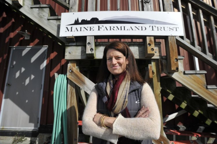 Ellen Griswold, the first Wang Fellow at Maine Farmland Trust.