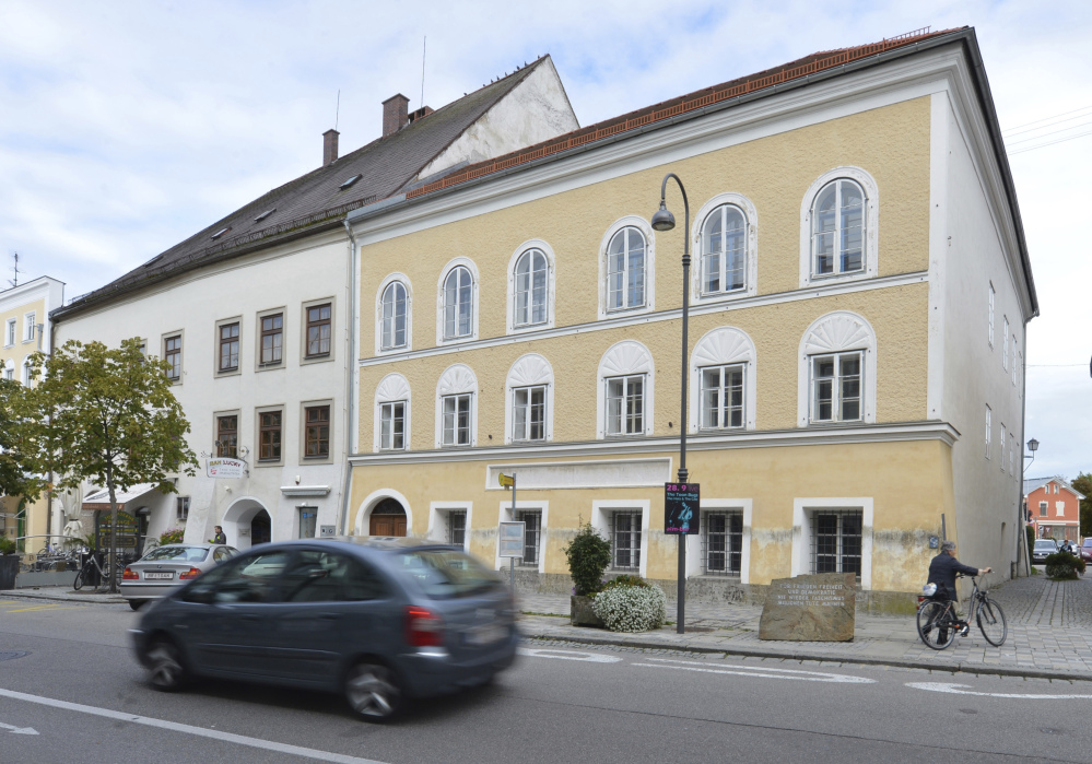 Austria's government said on Monday, Oct. 17, 2016 that it plans to tear down the house where Adolf Hitler was born and replace it with a new building.