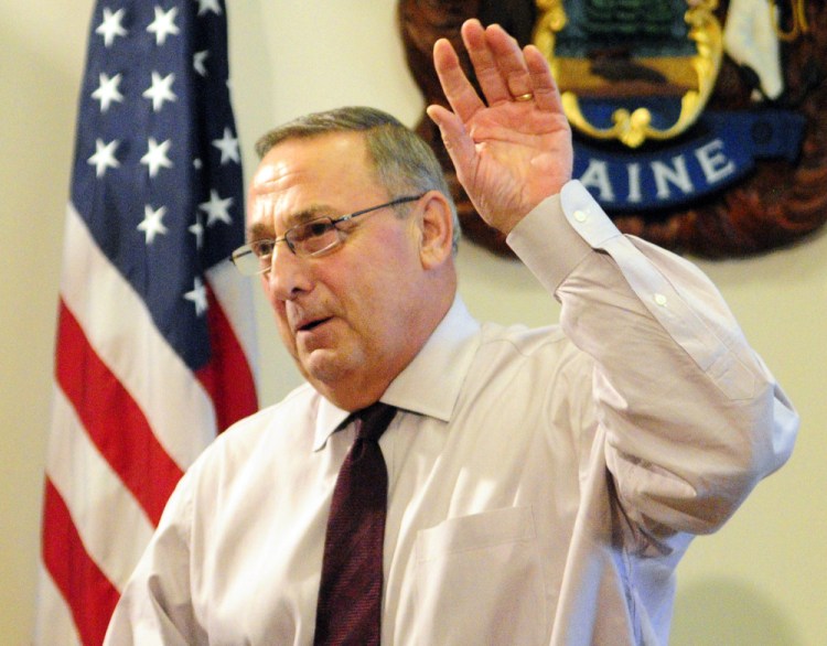 Gov. Paul LePage told WVOM that his staffers tried for months to publicize alleged welfare fraud at a Portland market, but were ignored.