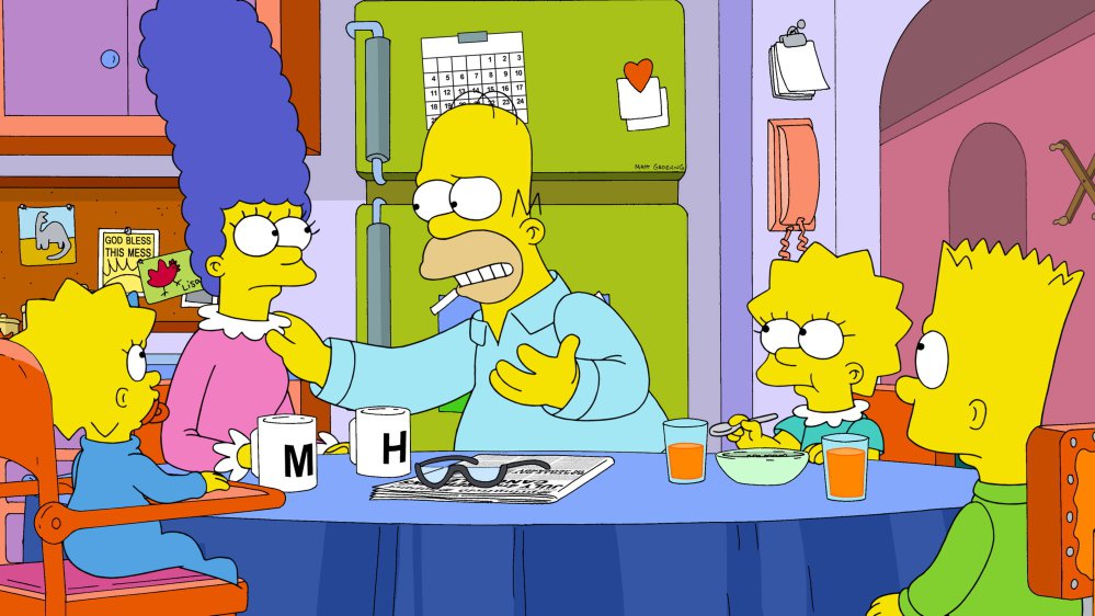 Homer, Marge and family of "The Simpsons" are closing in on the record for the most episodes of an American scripted prime-time TV show.