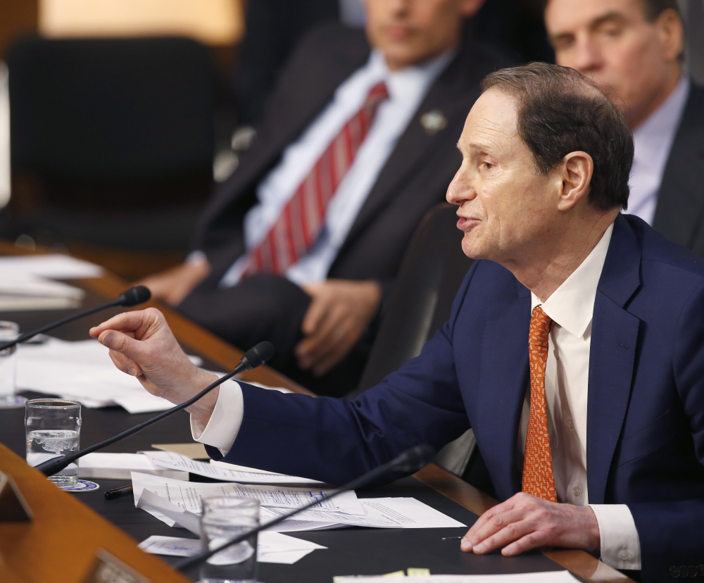 Sen. Ron Wyden, D-Ore., wants answers from the IRS about a Corporate Fraud Task Force created to probe Nevada entities suspected of fraud.