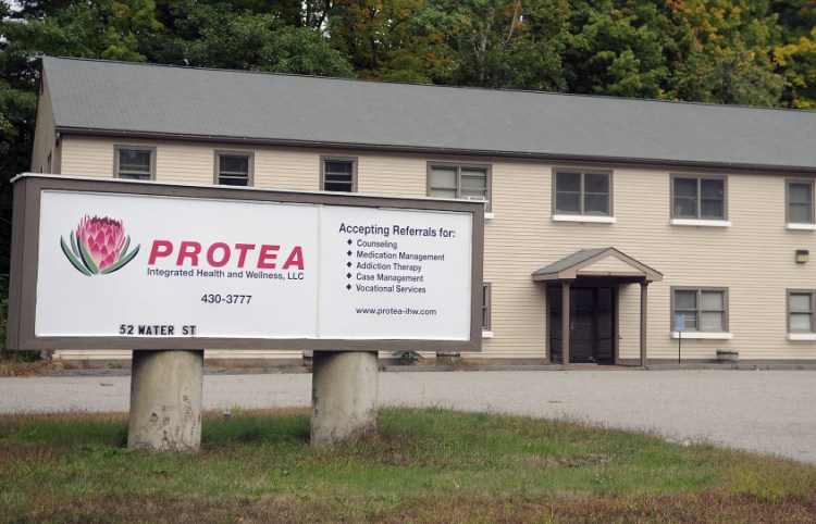The Protea Integrated Health and Wellness campus in Hallowell, seen on Monday, shut its doors Friday with little notice to its 300 patients.