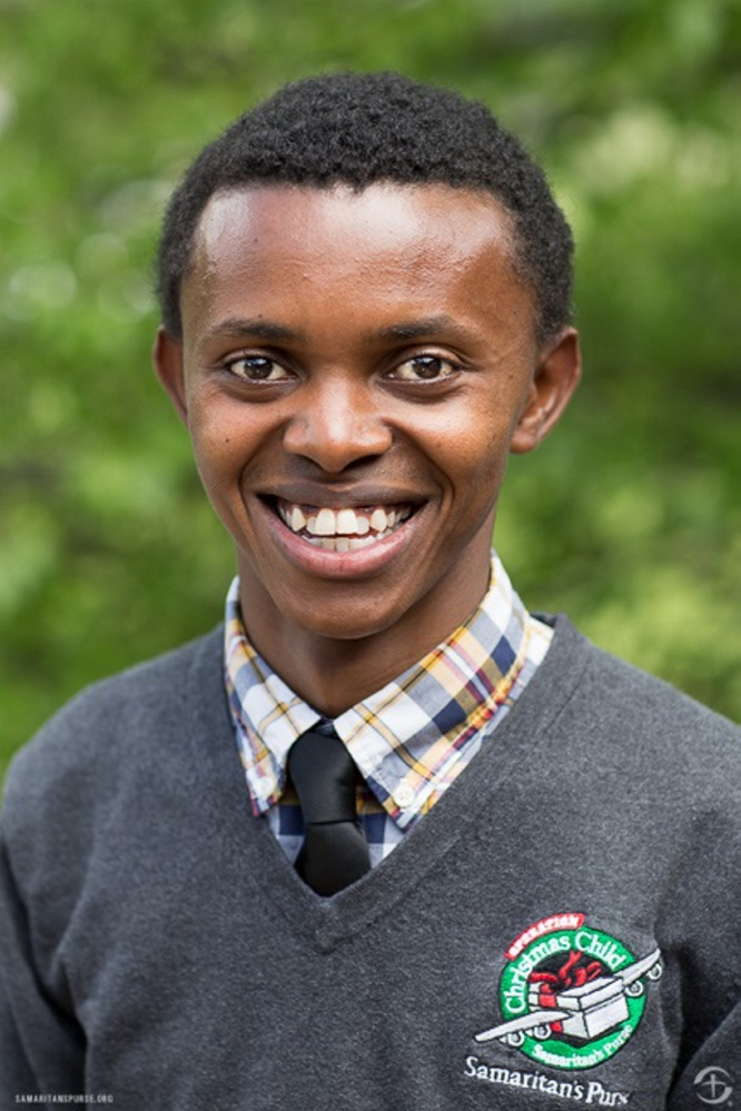 Alex Nsengimana, whose life was changed when he received a gift-filled shoebox while living in an orphanage in Rwanda, will speak during a speaker tour for Operation Christmas Child on Oct. 22 in Augusta.