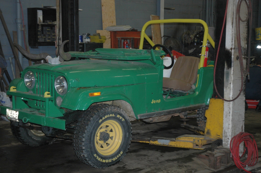 This Jeep CJ-5 was involved in the fatal crash in October 2014 at a haunted hayride in Mechanic Falls.