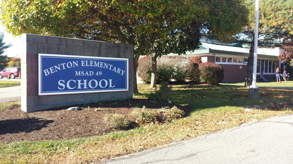Officials said Wednesday that test results showed high levels of lead in water at Benton Elementary School, prompting the school to stop using water in the school for drinking or cooking.
