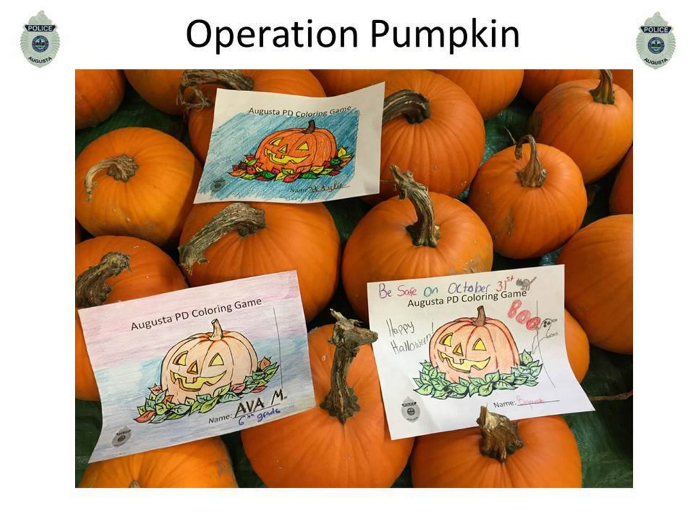 Contributed photoA few of the Operation Pumpkin contest submissions.