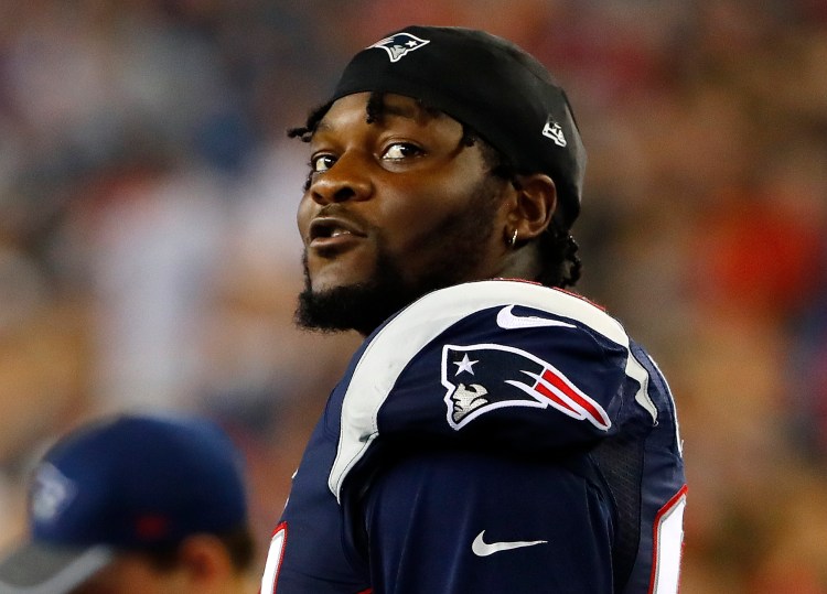 New England Patriots outside linebacker Jamie Collins, seen during a preseason game in August, is earning $485,928 in the final year of his rookie contract, and negotiations on a new contract had stalled.