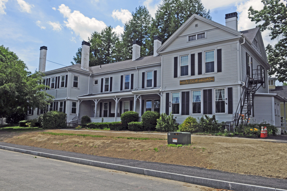 St. Mark's Home in Augusta, shown in July, is one of the buildings for sale on the city's west side. The potential sale prompted city officials to reconsider what types of uses are appropriate in neighborhoods.