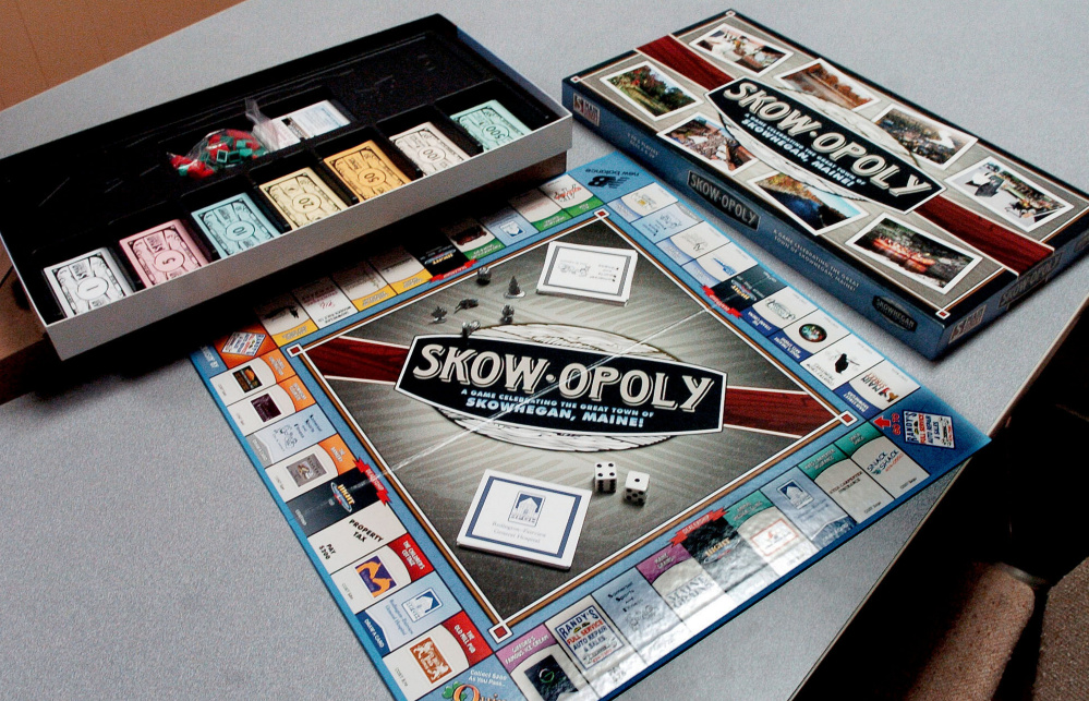 "Skowopoly" was created by Main Street Skowhegan and is being sold as a fundraiser toward the group's strategic plan for townwide revitalization.