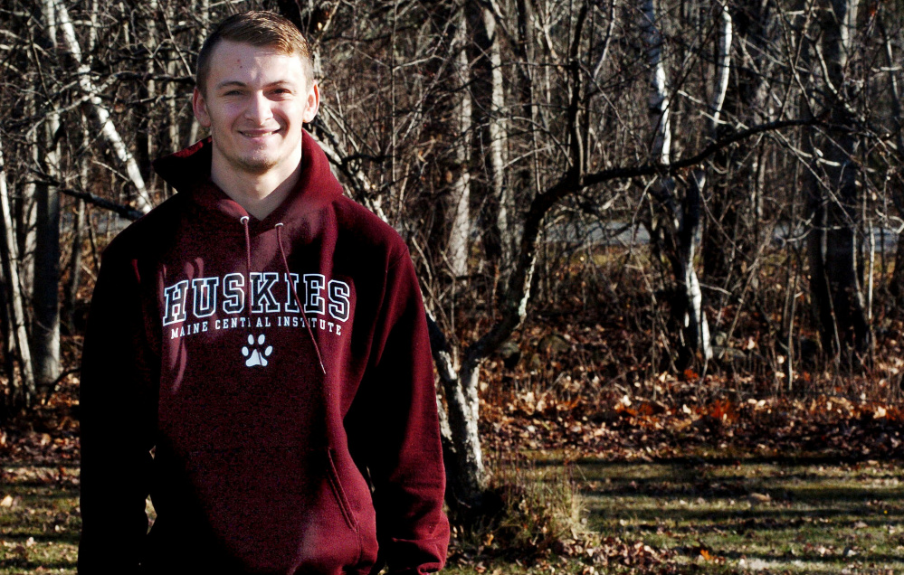 Josh Buker is the Morning Sentinel Football Player of the Year.