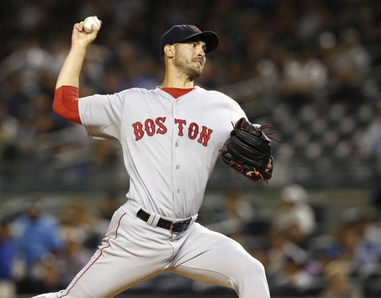 Red Sox starter Rick Porcello led the major leagues with 22 wins on his way to the Cy Young Award, bouncing back from a 9-15 record in 2015, his first season in Boston.