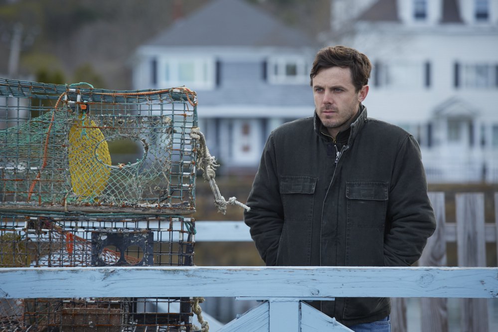 Casey Affleck in a scene from "Manchester By The Sea." Affleck was nominated for a Golden Globe award for best actor in a motion picture drama for his role in the film.