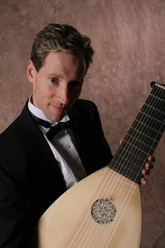 Neil Adam James will play period music on the lute throughout the day during Christmas at Norlands.