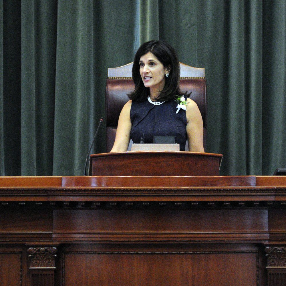 Even though state Rep. Sara Gideon, D-Freeport, is Maine's new speaker of the House, women are still far from equally represented in Augusta.
