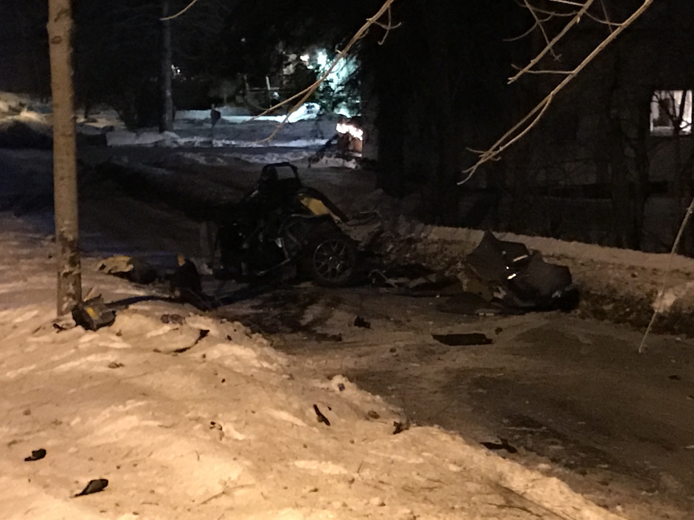 Townsend Road car crash Kennebec Journal and Morning Sentinel