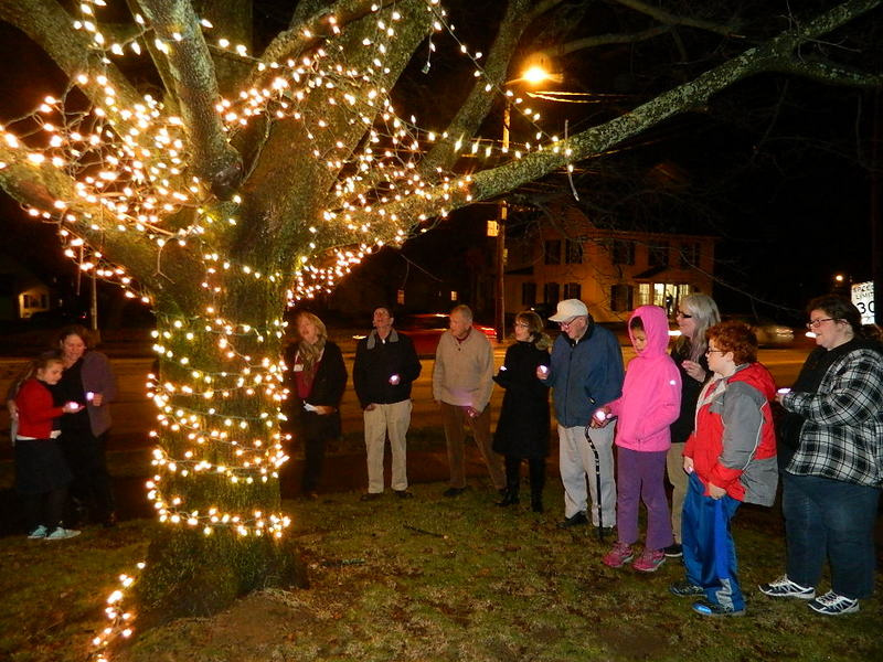 CAP.cutline_standalone:Members of the Waterville community gathered for the annual Lights for Life Celebration at Hospice Volunteers of Waterville Area.