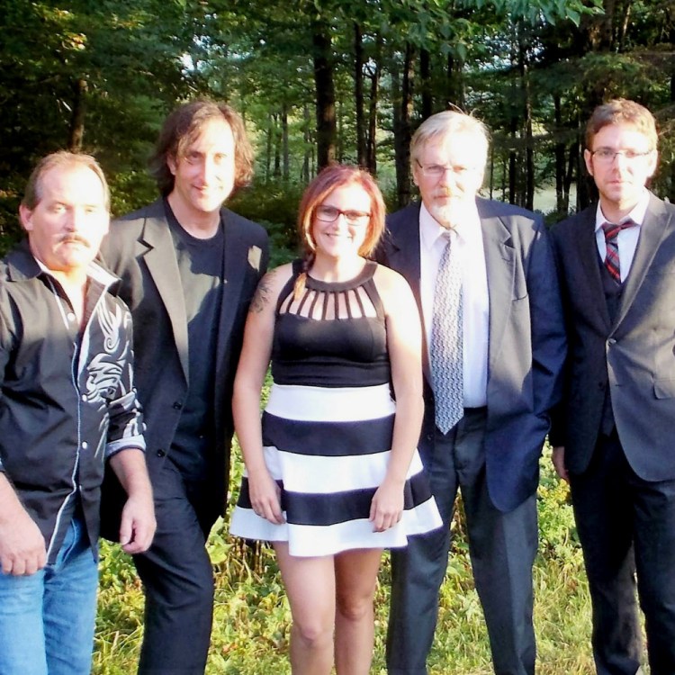 Contributed photo 
 From left, is John Clossey, Paul Minot, Chelsea Benedict, David Geller and Aaron Vigue.