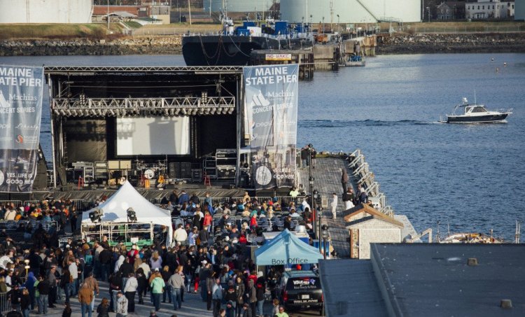 In approving concerts on the Maine State Pier in 2017, the Portland City Council said the Bangor-based promoter could not put on as many shows as in past years.