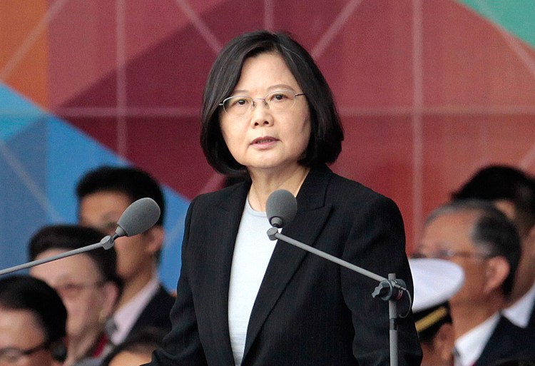 Taiwan's President Tsai Ing-wen spoke with U.S. President-elect Donald Trump on Friday, which is a major departure from decades of U.S. policy in Asia and which could rile mainland China.