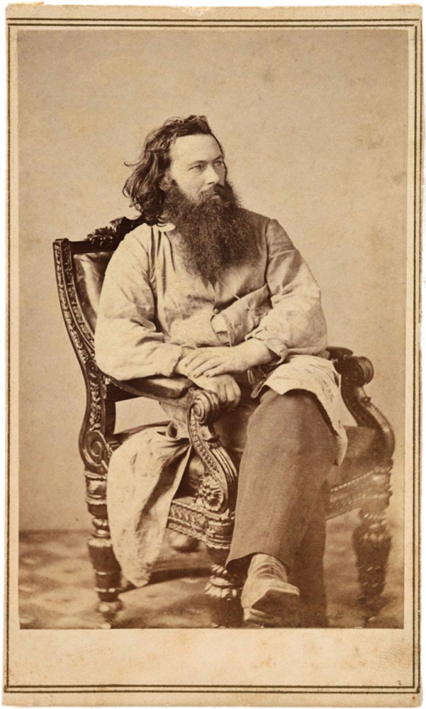 Alexander Gardner, shown in 1863, was close to Lincoln and took his photo more than any other photographer, said Frank Goodyear, co-director of the Bowdoin College art museum.