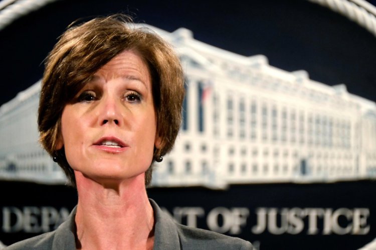 Deputy Attorney General Sally Yates was fired after she ordered Justice Department lawyers not to defend Trump's immigration order temporarily banning entry into the United States for citizens of seven Muslim-majority countries. Yates questioned its legality.
