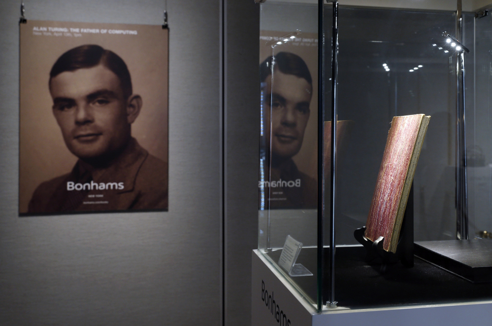 British mathematician Alan Turing, World War II codebreaking hero, committed suicide in 1954 after his conviction for "gross indecency." He received a posthumous pardon in 2013.