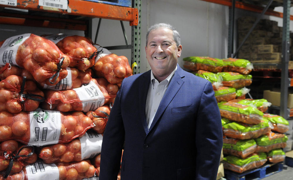 President Greg Piper at Performance Foodservice — NorthCenter warehouse in Augusta on Dec. 20.