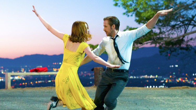 Emma Stone and Ryan Gosling in "La La Land."