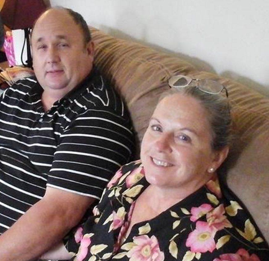 Steven Rhodes, 53, left, died in a fire Monday at his home. His wife, Elizabeth Rhodes, 56, is recovering from injuries in the fire, which also killed their son, Issac Rhodes, 25.