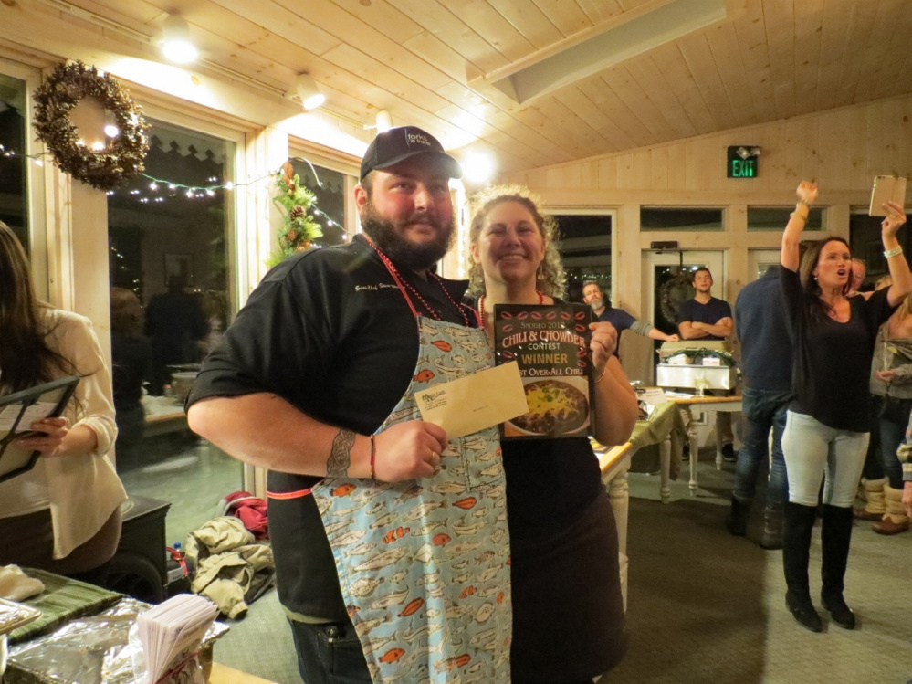 Best Overall Chili winners were  Stone Walton of Forks in the Air and Sarah Taylor of The Shed.