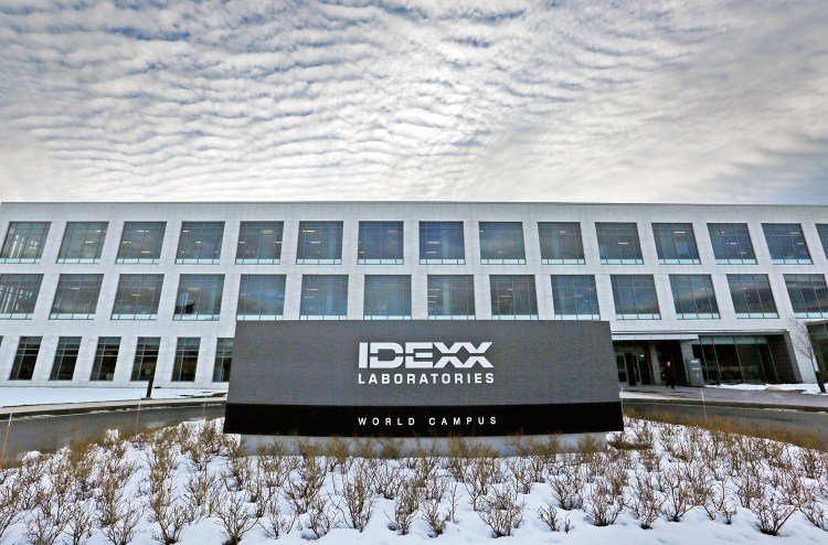 Idexx Laboratories has been added to the Standard & Poor's 500 Index. 
Ben McCanna/Staff Photographer