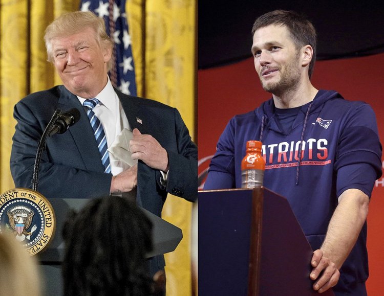 Patriots quarterback Tom Brady on his friendship with Donald Trump: "I always try to keep it in context because for 16 years you know someone before maybe he was in the position that he was in. He's been very supportive of me for a long time."