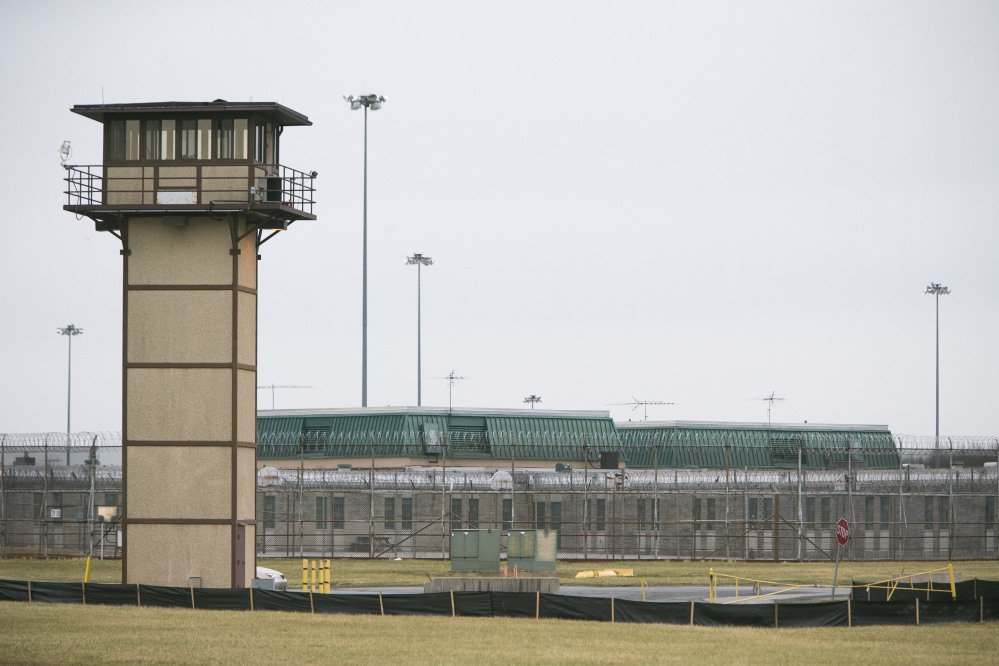 The Vaughn Correctional Center near Smyrna, Del., remained on lockdown late Wednesday night.