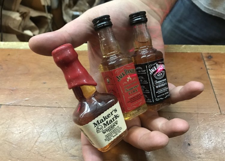 Sales of the 50 milliliter bottles known as nips have risen by up to 40 percent at state liquor agency stores over the past five years, and are expected to surpass 12 million bottles this fiscal year.