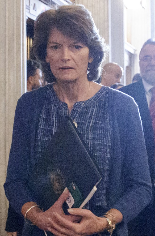 Republican Sen. Lisa Murkowski of Alaska joined Maine's Sen. Susan Collins in voting against Betsy DeVos' nomination. The two senators said they don't think DeVos is qualified for the job.