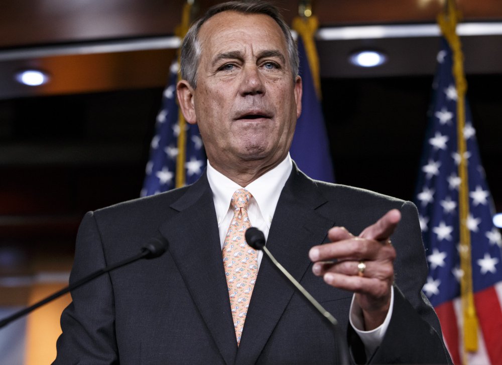 Former House Speaker John Boehner of Ohio predicted Thursday that a full repeal and replacement of "Obamacare" is "not going to happen."